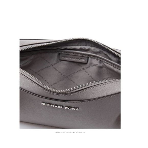 jet set saffiano travel tote bag pearl gray Michael Kors this tote is a must Michael Kors Shania Large EW